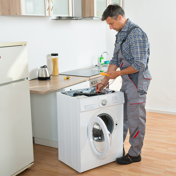 can you walk me through the steps of troubleshooting my washer issue in Butler County